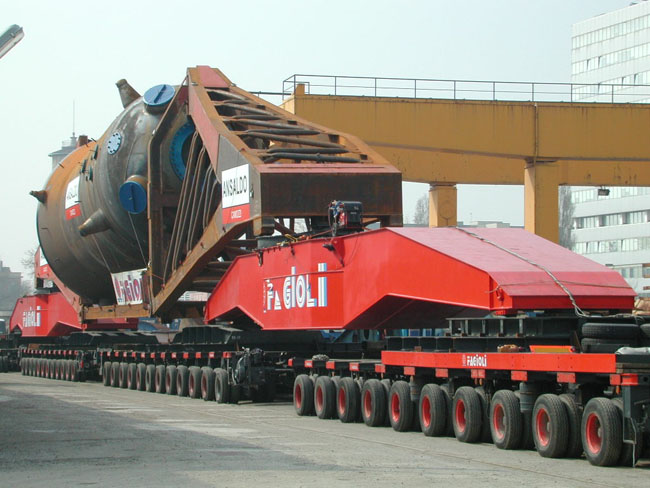 Blocchi stradali per Ansaldo Energia